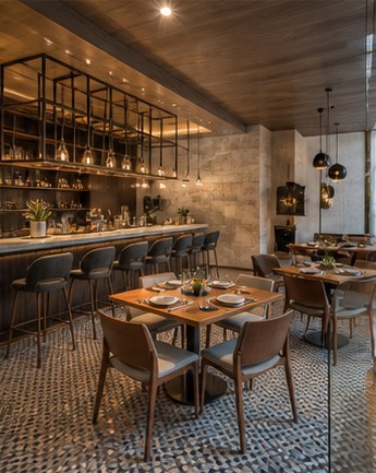 Restaurant front-of-house sourcing package