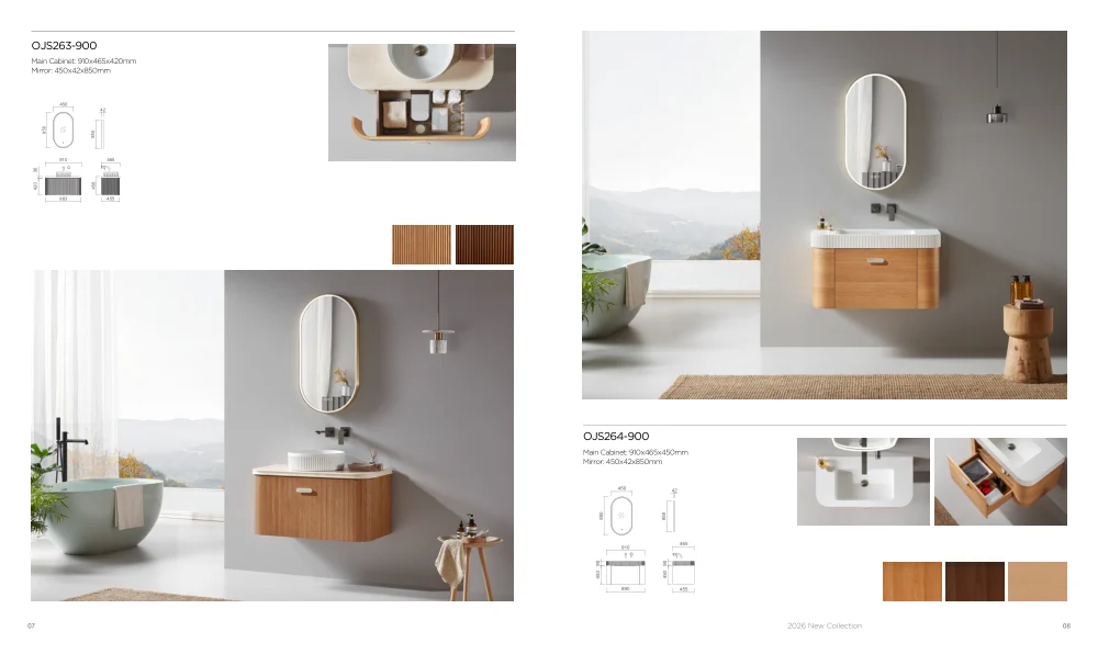 Bathroom Vanities · 2026 — catalogue page preview